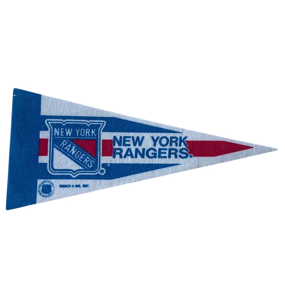 New york‎ rangers Vintage NHL Hockey Mini Pennant 9"x4" Felt Banner Flag